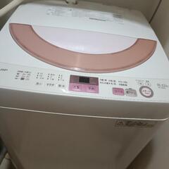 シャープの洗濯機です。