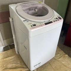 60 2014年製 SHARP 洗濯機（乾燥機能付）