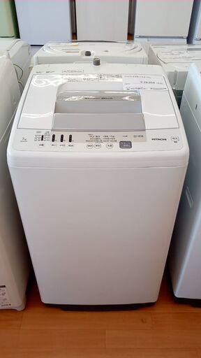 ★ジモティ割あり★ HITACHI 洗濯機 7㎏ 21年製 動作確認／クリーニング済み YJ264