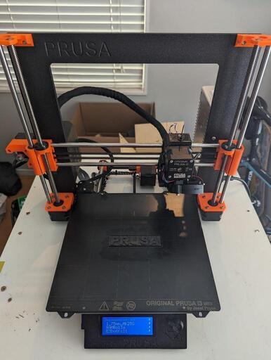 引取終了　Prusa i3 MK2.5S 3Dプリンター