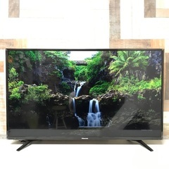 即日受渡❣️43型Wチューナー HDMI×2.外付けHDDで録画19500