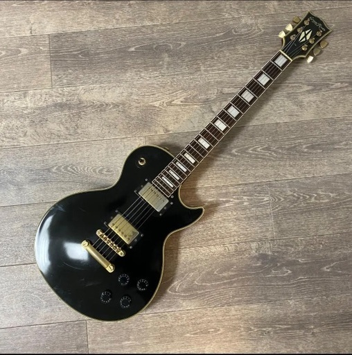 ギター　6点セット　Grass Roots By ESP レスポールカスタムブラック