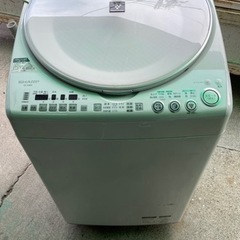 【リユース品】シャープ　洗濯機　8L  