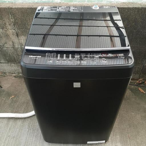 ハイセンス　全自動洗濯機　HW-G55E5KK