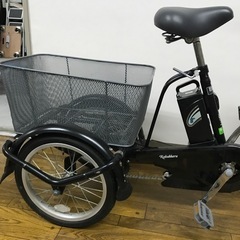 2307-305 電動介護用三輪車　らくらくアシスト　買い物沢山できるよ