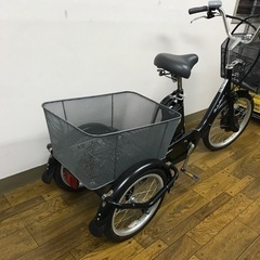 2307-305 電動介護用三輪車　らくらくアシスト　買い物沢山できるよ
