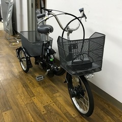 2307-305 電動介護用三輪車　らくらくアシスト　買い物沢山できるよ