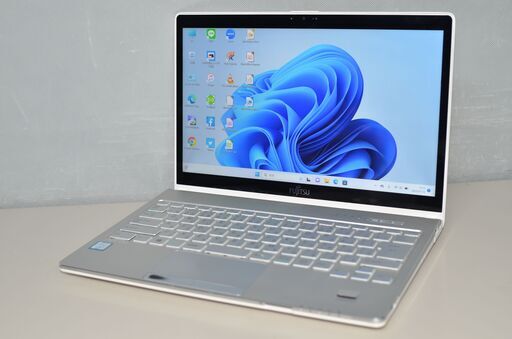 中古良品ノートパソコン Windows11+office 爆速SSD256GB 富士通 SH90/B1 core i5-7200U/メモリ8GB/13.3インチ/無線/カメラ/DVDマルチ搭載