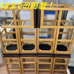 カウンターチェア 木製 背もたれなし 10脚 まとめ売り 和風 レトロ