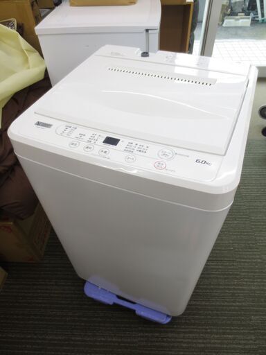 ■ヤマダ　6.0㎏　洗濯機　2020年製　YWM-T60H1