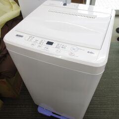 ■ヤマダ　6.0㎏　洗濯機　2020年製　YWM-T60H1