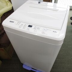 □ヤマダ 6.0㎏ 洗濯機 2020年製 YWM-T60H1