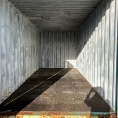 20ftコンテナ 雨漏り サビ有り