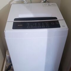 [無料] 2022年1月購入 洗濯機 6kg アイリスオーヤマ