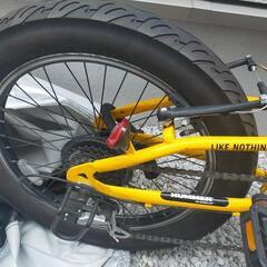 《綺麗です!》Hummer ハマー　折りたたみ自転車 20インチ-【ちいかわ】うさぎセット