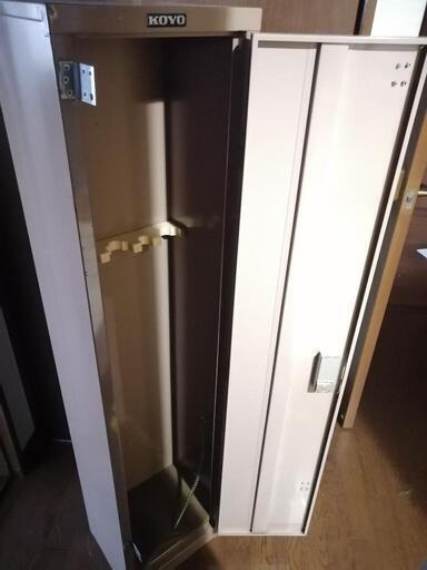 ガンロッカー 5丁 美品 ガンロッカー 5挺入り 東洋事務器工業株式