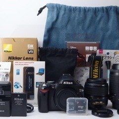 ☆Nikon D40X☆Wズームレンズ○スマホ転送○初心者向け○すぐ使える