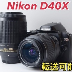 ☆Nikon D40X☆Wズームレンズ○スマホ転送○初心者向け○すぐ使える 1