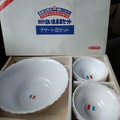 デザート皿セット【デュポン社製　白い食卓皿セット】