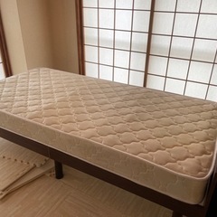 【新品未使用】シングルベッド