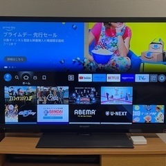 40型テレビ、Blu-rayレコーダーセット