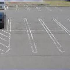【ネット決済・配送可】駐車場の白線の色あせを誰でも簡単に直せます...