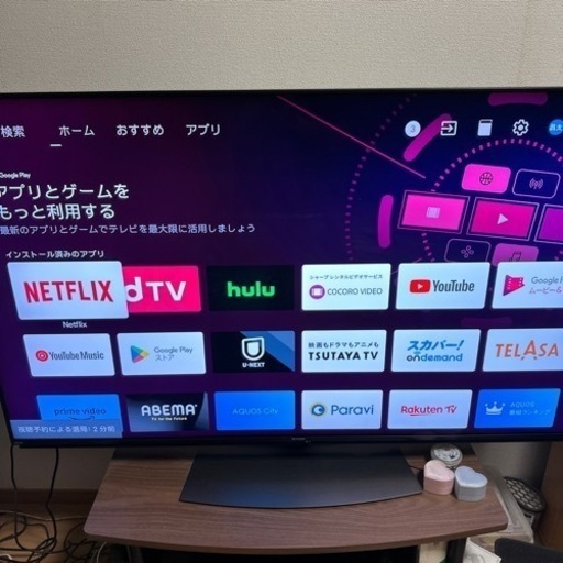 SHARP AQUOSテレビ4K 60型