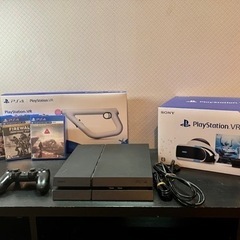 『配送無料』PS4本体&PSVR&シューティングコントローラ