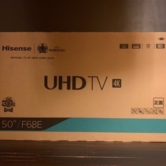 【再値下げ】【値下げ】hisense 4K50型液晶テレビ