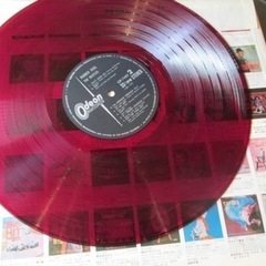 オデオン水色帯付き赤盤/ビートルズ/ラバー・ソウル　レコード