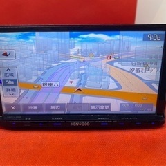 KENWOOD 上級　MDV-L502 フルセグ　2023地図　新品バックカメラ か-8