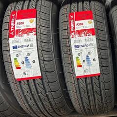 🌞185/65R15⭐工賃込み！新品未使用！プリウス、bB、ist、フリード、ノート、アベニール、ウィングロード、ティーダ、デミオ、MAZDA2等に！THREE-A製サマータイヤ入荷しました🌞