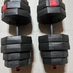 可変式ダンベル20kg×2