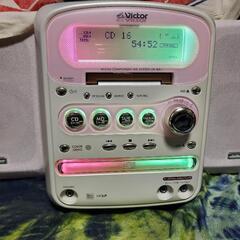 MDカセットCDラジオ　コンポ　