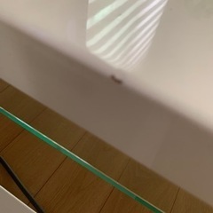 【急募】karimoku 鏡面白　ローテブル【値下げしました】