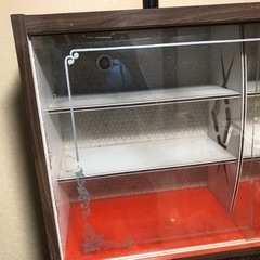 光製作所 高級家具 レトロ 食器棚