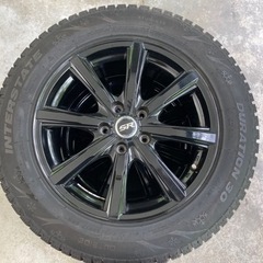 225/60R17 17スタッドレスホイル4本T8B 7J 7....