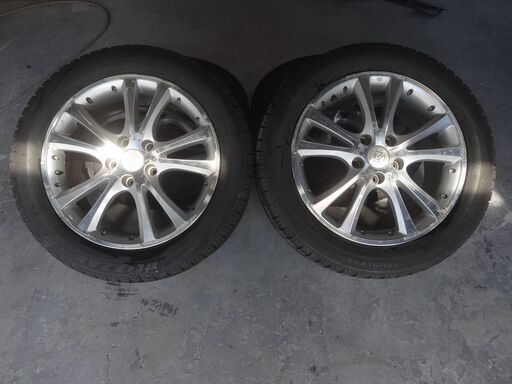 カローラスポーツ 純正アルミホイール4本セットタイヤバリ山