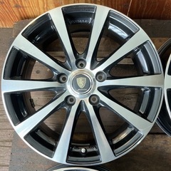 アルミホイール16インチ 6.5J 4本／114.3-5H +38／Manaray Sport A4272