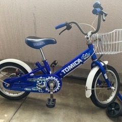 14インチ　子供自転車　トミカ　