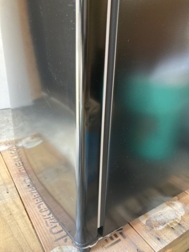 本日最終日 2ドア冷蔵庫 Haier JR-N130C 黒 2022年製 - 冷蔵庫