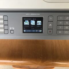 【美品】ブラザー プリビオ A3対応 インクジェット複合機 MFC-J6583CDW タッチパネル 動作OK 複合機 コピー プリンター FAX スキャナー