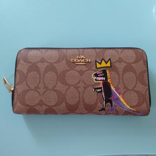 COACHコーティングシグネチャー  恐竜 レキシー ジャン ミシェル・バスキ