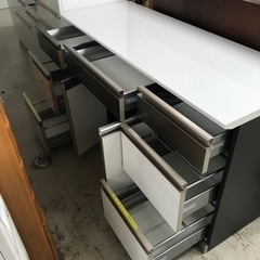 ☆値下げ☆ K2307-316 綾野製作所 キッチンカウンターキャビネット 
