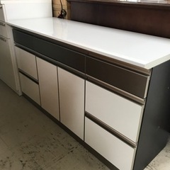 ☆値下げ☆ K2307-316 綾野製作所 キッチンカウンターキャビネット 