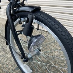 新品・未使用　ミニベロ小径車　20インチ　シマノ6段ギア　ブラック