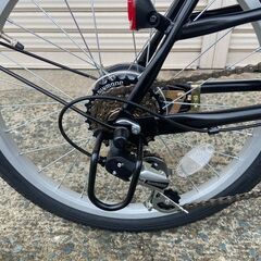 新品・未使用　ミニベロ小径車　20インチ　シマノ6段ギア　ブラック