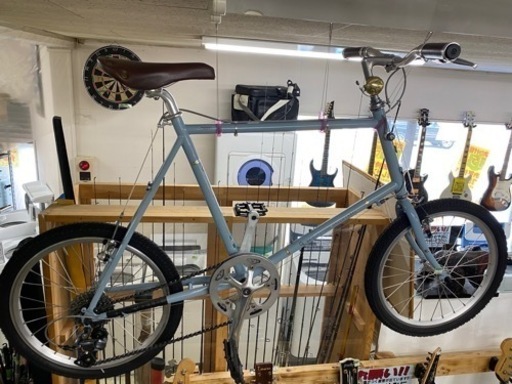 入荷！超美品ブリヂストン クロモリ ミニベロ ク（CHERO) 20 8段変速【綺麗め自転車売ります買います！アールワン田川】
