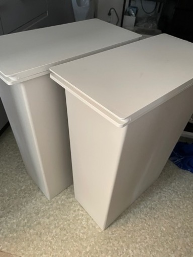 無印良品　ゴミ箱　2つ