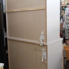 レンジボード 幅100.5cm キッチン収納 ホワイト系 ポスティア 家電ボード ニトリ 大型   食器棚 白 鏡面 札幌市 西区 西野 